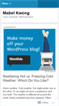Mobile Screenshot of mabelkwong.com